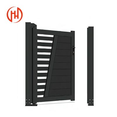 China Modern Customized Beautiful Modern Decoration Aluminum Morden Fence Gate for sale