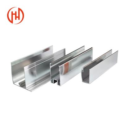 China Modern Glass Frame Aluminum Profile For Shower Enclosure for sale