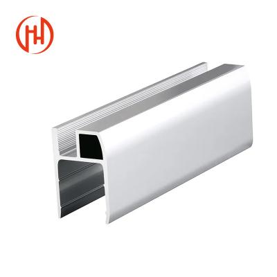 China Modern Frameless Sliding Shower Door Header Extrusion With Accessories for sale