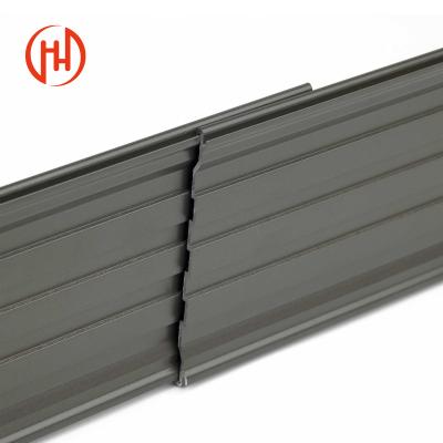 China Easily Assembled Aluminum Park Curb Fence Fence Slats For Garden Balcony Aluminum Privacy Fence for sale