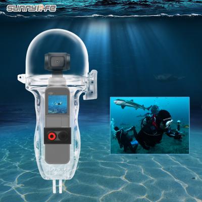 China 60 Meters Sunnylife Waterproof 60 Meter Diving Shell Waterproof Protective Housing Case for DJI OSMO POCKET Gimbal Camera for sale