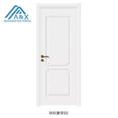 China Swing Panel Simple Design Door Interior Single Room Flush Wood Wooden Door For Sale for sale