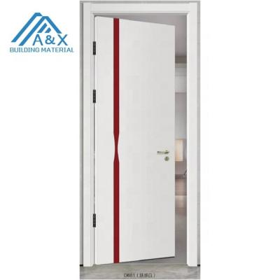 China Modern Oak Wood Door Swing Plain Solid Wood Door / 100% Solid Head Styles for sale