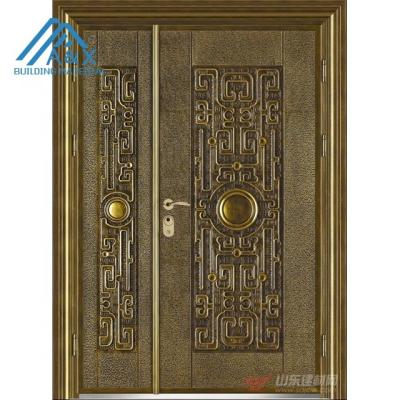 China 2015 New Design Best Swing Modern Cast Aluminum Wood Door for sale