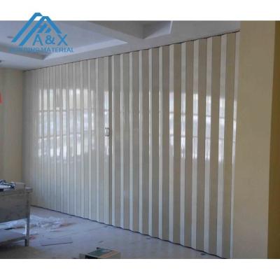 China Interior Swing PVC Folding Door For Bathroom for sale