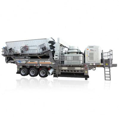 China New Product Mining Mobile Or Portable Screen Crusher Advances Reasonable Route for sale