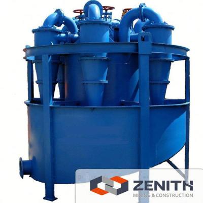 China Building Material Shops Large Capacity Water Cyclone Separator , Water Cyclone Separator Used In Mining for sale