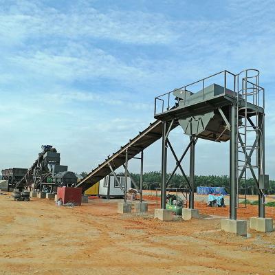 China Building Material Shops 300t/h Sub-base Continuous Soil Concrete Mixing Plant for sale