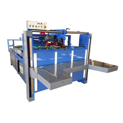 China Semi-automatic factory carton corrugated box folder gluer for sale