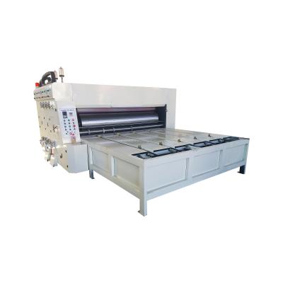 China Line Feeder Printing Machine And Die-cutter Paper Corrugated Cardboard for sale