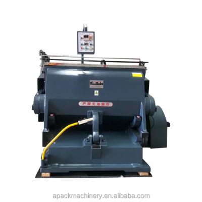 China Semi-automatic factory die punching machine for sale