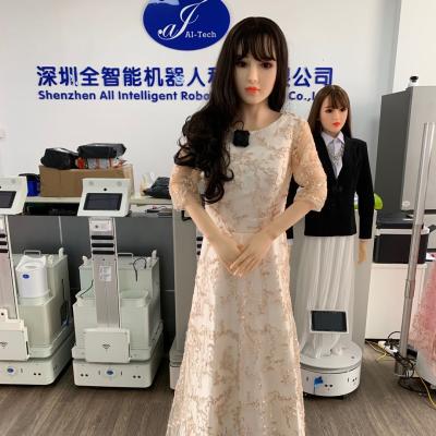 China Talking female robot for APC automation for sale