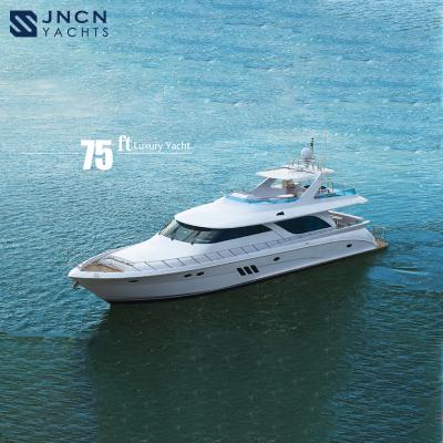 China Luxury Yacht MINI 75FT New JNCN Luxury Yacht Customization Made in China SUNA19014/75 for sale