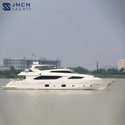 China JNCN 2021 Luxury Fiberglass Boat Big Modern Yacht 108ft Boat SUNA19018/108B for sale