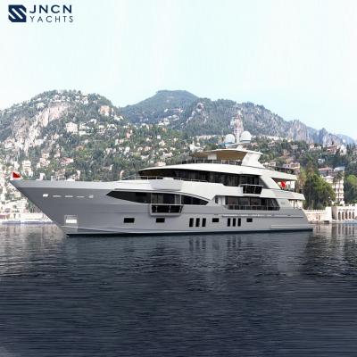 China JNCN 133ft Affordable Luxury Super Yachts Classic Fiberglass Speed ​​Boat With Prices SUNB19008/133 for sale