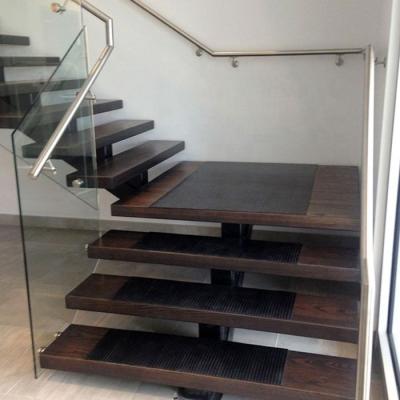 China Modern Steel Structure Staircase Ideas Foshan Stair Company Stair Manufacturer Home Designs for sale