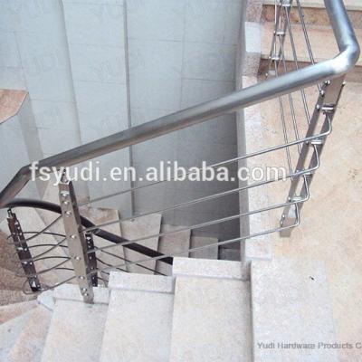 China Railing System Simple Horizontal Rod Stair Railing / Balustrade / Fence for sale