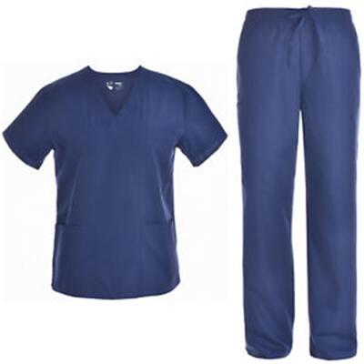 China Four Way Stretch Hospitai Customization Uniform Medical Scrubs Uniforms Unisex Nurse Uniform for sale