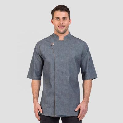 China Breathable Wear - Resisting Chef Cook Jackets Uniform Restaurant for sale