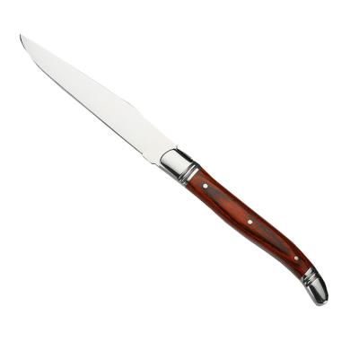 China Viable Laguiole Steak Knives with Pakkawood Handles Made From China for sale