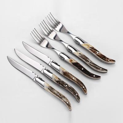 China Sustainable International Stainless Steel Dinnerware Fork And Knife Set for sale