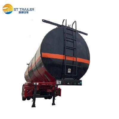 China Truck Trailer Oil Tank Trailer Fuel Tankers 3 Axles Crude Oil Tank Trailers 40 CBM Fuel Tank Semi Trailer for sale