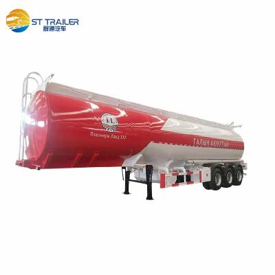 China Truck Trailer Fuel Tanker 12 Tires 40000 L 42000 Liter Petroleum Gasoline Oil Tank Semi Truck Trailer for sale