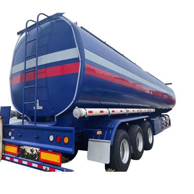 China Semi Truck Trailer China Capacity 3 Axle Aluminum Fuel Oil Hot Sale Tanker Truck Fuel Tank Trailer Truck for sale