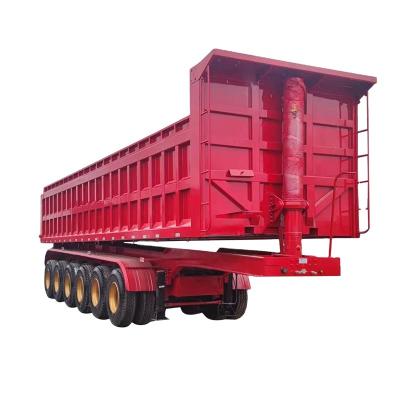 China Heavy Duty Truck Trailer Factory Supply 35CBM 3 Axles Tipper Semi Trailer for sale