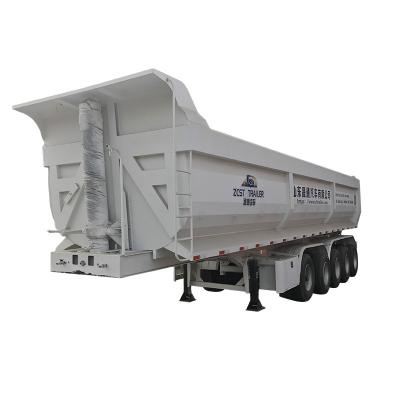 China Multi-size Container/Cargo Transport Factory Price Heavy Duty Hydraulic Dump Dumper Boards Cargo Service Truck Tipping Tipper Semi Trailer for sale