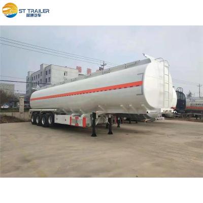 China Truck Trailer 2 Axle Fuel Tank Trailer 42000L Fuel Oil Tank Semi Trailer Liquid Fuel Tank Trailer Truck for sale