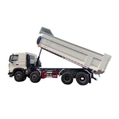 China 336hp Dump Truck 40 50 6 - 8L Cubic Meter HOWO 8x4 Dump Truck 12 Ton 12 Wheeler Dump Truck for sale