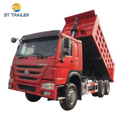 China Howo Dump Truck Sinotruk 10 Wheeler Dump Truck Capacity 20 25 Ton Dump Truck > 8L for sale