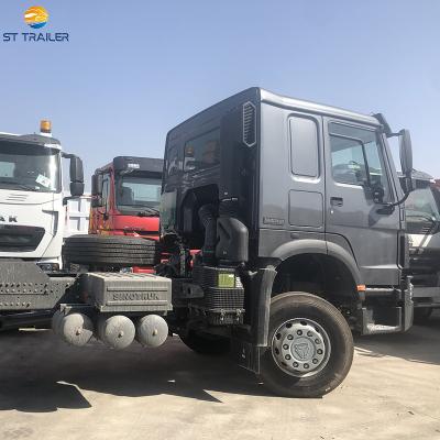 China EURO III used 2016 capacity 371hp 6x4 - 6L sinotruck howo 371 tractor truck model 4 for sale