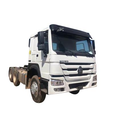 China Sinotruck Used Tractor 6x4 371/420 Hp 10 Wheels HOWO Tractor Head 6800*2496*3100mm for sale