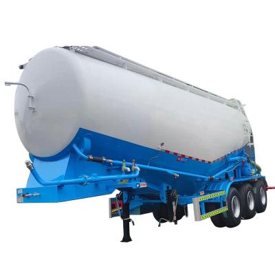 China Mobile Dry Bulk Truck Trailer Low Price Powder Material Carrier Tanker Cement Tank Truck Trailer for sale