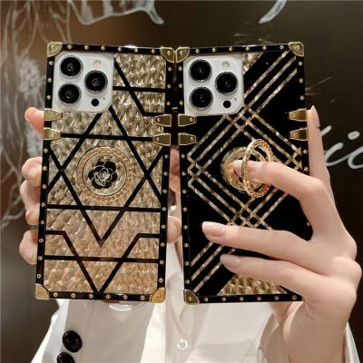 China Luxury Lightweight Phone Case For OPPO A54 A5 A9 A31 A53 A93 A92 A52 A7 A5s A12 A3s A12e A74 Reno 6 Square Soft Cover for sale