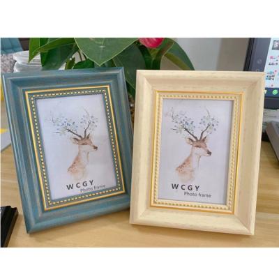 China 4X6 5X7 8X10 High Quality European Style Eco-friendly Hot Selling Blue Decorative Photo Wall Frame for sale