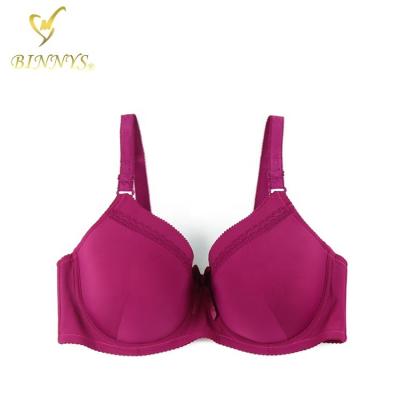 China BINNYS Guangzhou New Arrival Breathable Wholesale Convertible Straps 40f Plus Size Bra And Full Cup Panties Bra For Women for sale