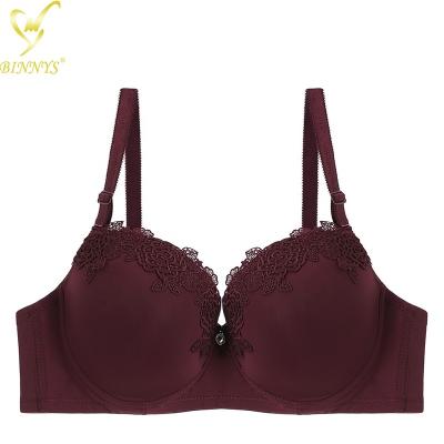 China BINNYS Mix Large Design Breathable Sexy Women's Bras Big Bust Plus Size Lace Bra For Women for sale