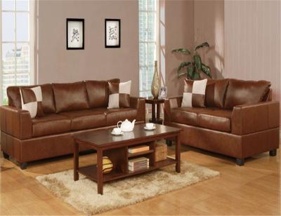 China YL1008 sectional sofa good price with high quality synthetic leather simple style living room sofa set for sale