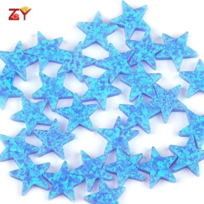 China Light Blue Synthetic Opal Stone OP06 Color Play or Fire Top Fire Star for sale