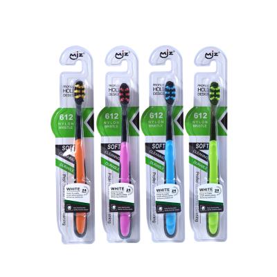 China Eco Friendly Pregnant Women Charcoal Bamboo Soft Stiffens Individual Packaging Plastic Toothbrush for sale