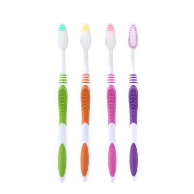 China Eco Friendly Toothbrush Manufacturer Comfortable Hard Handle Customized Teeth Brush for sale