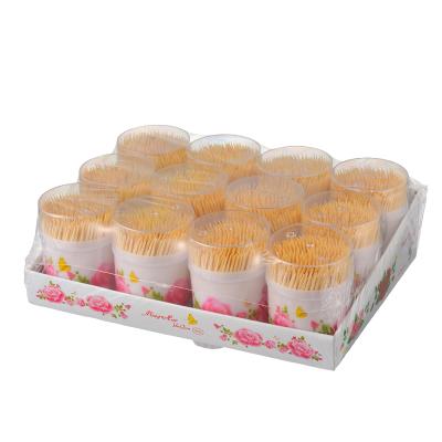 China Disposable plastic bamboo burger toothpick pack price toothpicks maker for sale