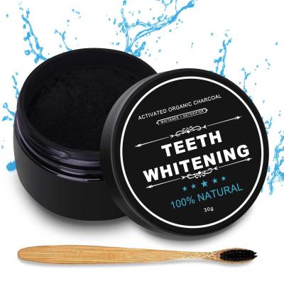 China Fashion Logo Organic Activated Custom Teeth Whitening Charcoal Powder for sale