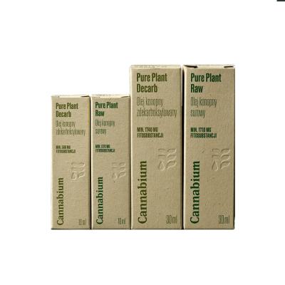 China Recyclable Customized Concave-convex Food Printing Cardboard Folding Packaging for sale