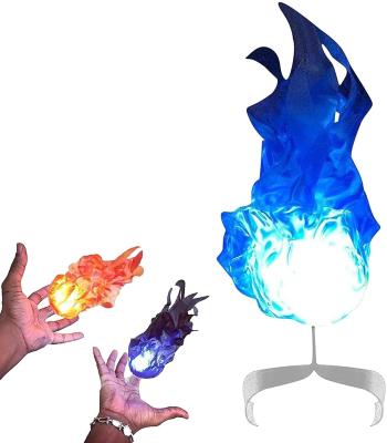 China 2021 Halloween Floating Fireball Prop The Latest 3D Visualization Creative Decor Flame Bright Fireball Flame Ornaments Halloween Pop It Floating Fireball Prop for sale