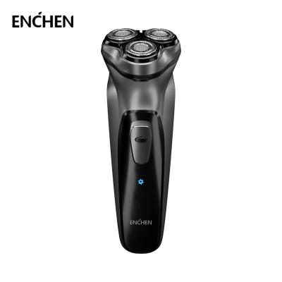 China New Triple Smart 3D Electric Shaver Men Triple Blade USB Beard Machine Razor Washable Type-C Rechargeable Shaving Razor for sale