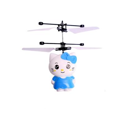 China RC Hobby Kitty Flying Toys Magic Sensing Mini Helicopter Radio Remote Control Helicopter Toys for sale